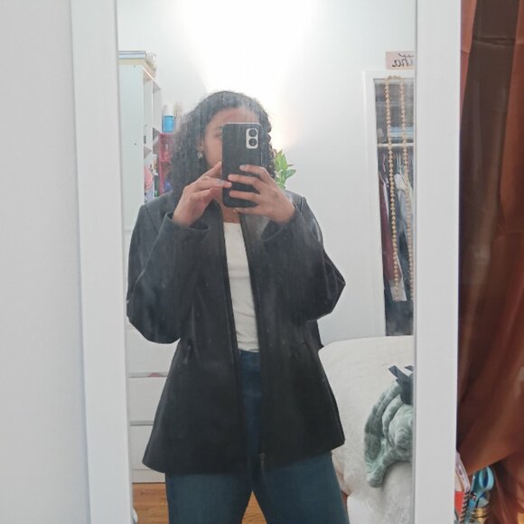 Vintage Leather Jacket - 100% Genuine Leather - Picture 8 of 8